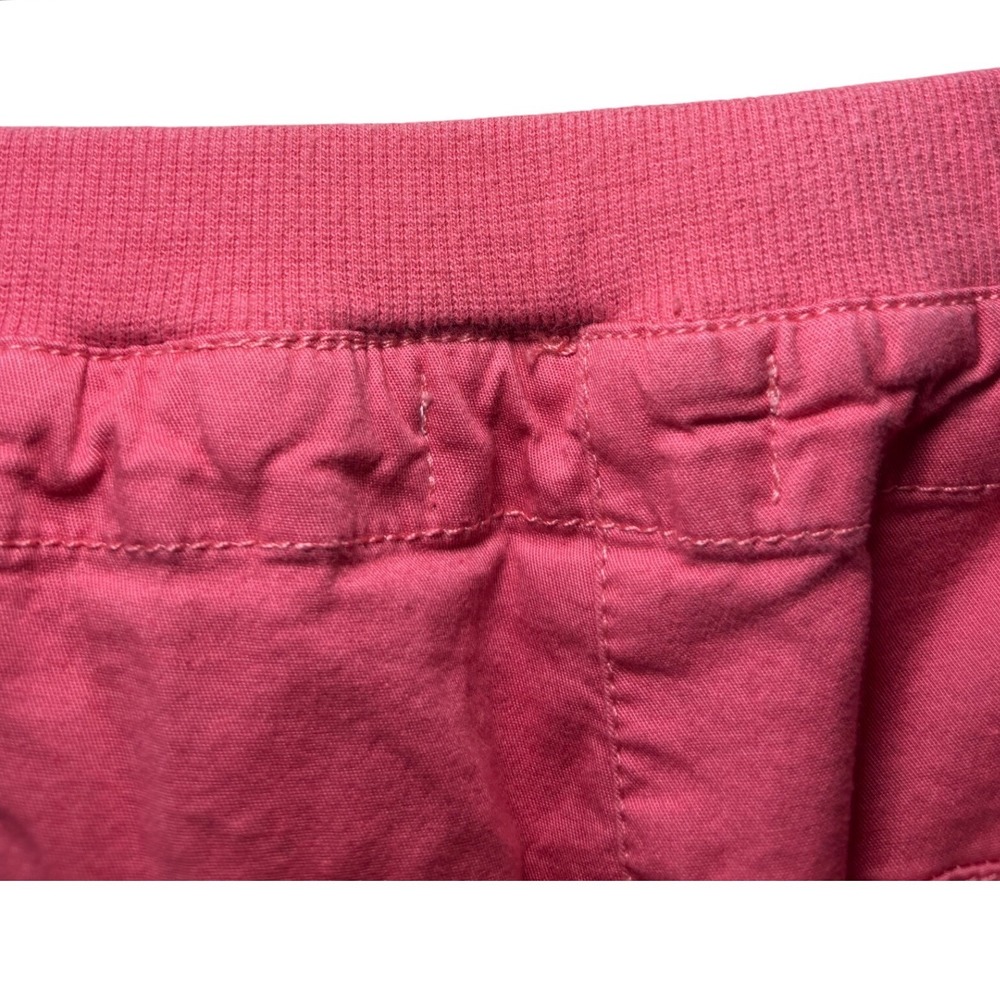 Draper's & Damons Pink Cargo Capri Pants PL Womens Elastic Waist Cropped Trouser - Picture 7 of 8
